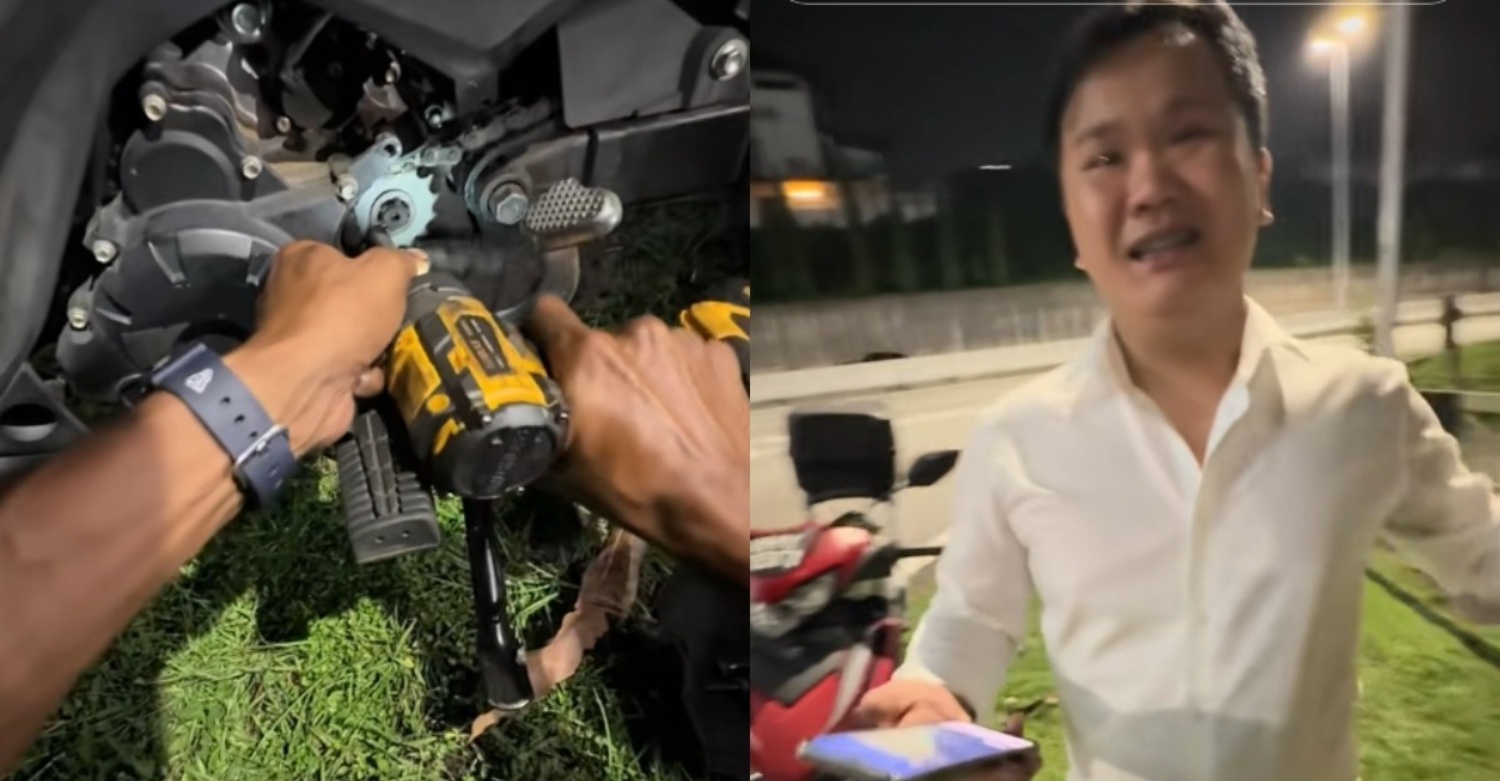 With Enough Balance – Enough to Eat, Sebak Youth Can’t Afford to Pay Motorbike Repair Costs