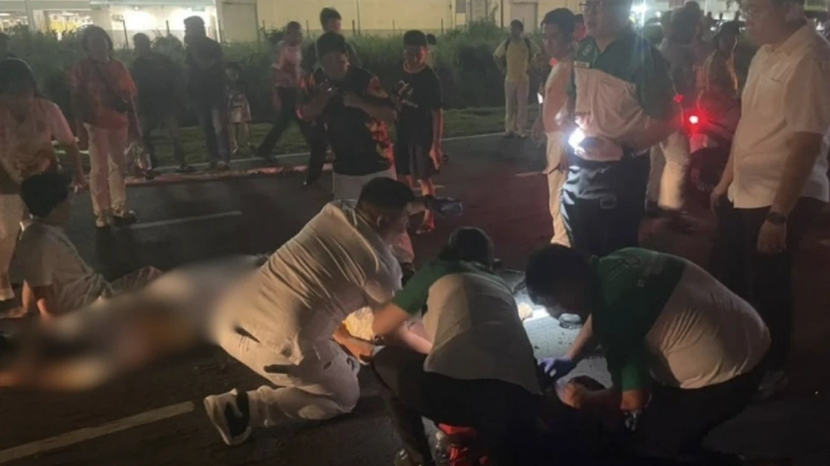 Tiga Remaja Cedera, Bendera Perarakan Terkena Talian Pencawang Elektrik
